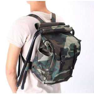 Planet Gates Foldable Fishing Chair Backpack Portable Equipment Bag Folding Chair Picnic Outdoor Camping Chair Seat Hiking