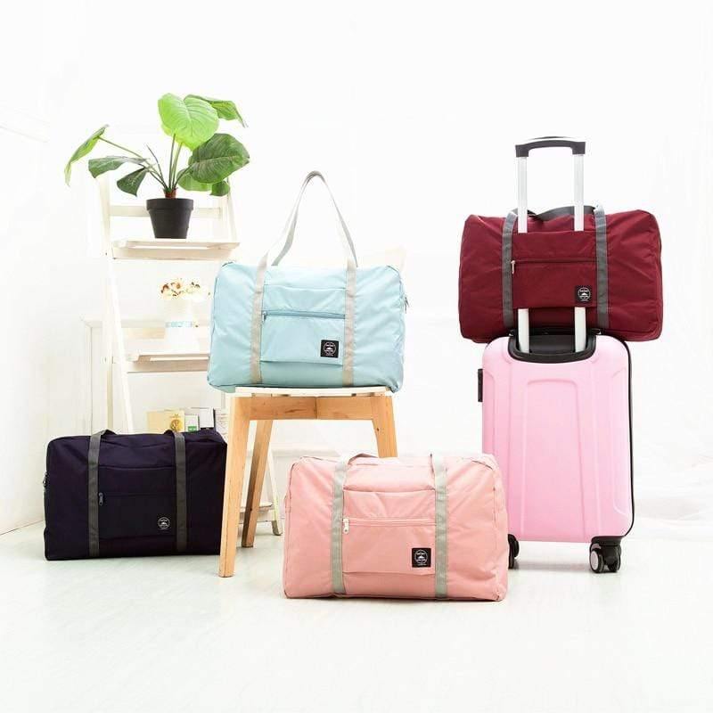 Planet Gates Foldable Travel Bags Nylon Luggage Suitcase Bags For Men And Women Travel Aircraft Package Packing Cubes