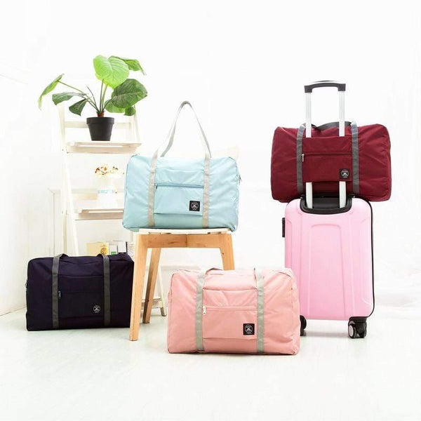 Planet Gates Foldable Travel Bags Nylon Luggage Suitcase Bags For Men And Women Travel Aircraft Package Packing Cubes