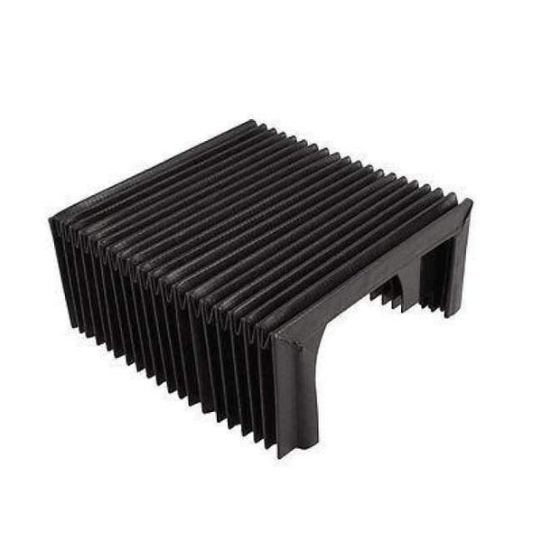 Planet Gates Folded 14.5x6.5x6.5cm Replacement Accordion Shape Flexible Dust Cover for Milling Machine Unfolded 14.5x24x6.5cm