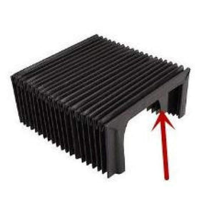 Planet Gates Folded 14.5x6.5x6.5cm Replacement Accordion Shape Flexible Dust Cover for Milling Machine Unfolded 14.5x24x6.5cm