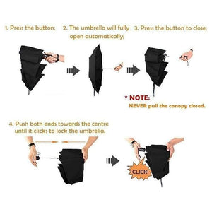 Planet Gates Folding Automatic Umbrella Rain Women Male Auto Luxury Big Windproof Umbrellas For Men Rain 7 Color Paraguas