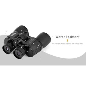 Planet Gates Folding Binocular 10X50 HD Vision Wide-Angle Prism BAK4 Binocular Telescope Outdoor Professional Hunting Telescope