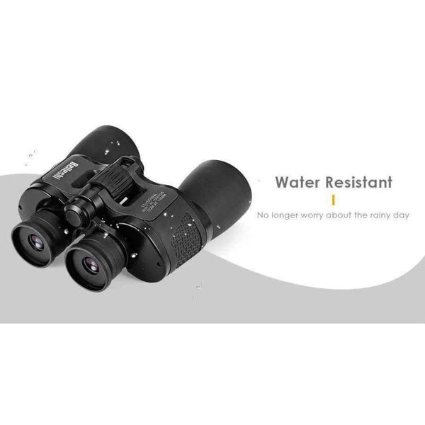 Planet Gates Folding Binocular 10X50 HD Vision Wide-Angle Prism BAK4 Binocular Telescope Outdoor Professional Hunting Telescope