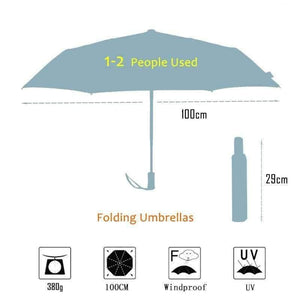 Planet Gates Folding Umbrella Female Windproof Paraguas Van Gogh Oil Painting Umbrella Rain Women Quality Umbrellas UBY01