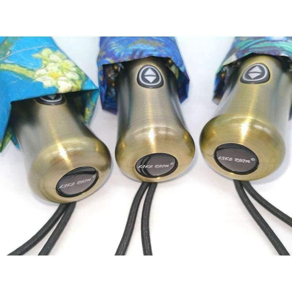 Planet Gates Folding Umbrella Female Windproof Paraguas Van Gogh Oil Painting Umbrella Rain Women Quality Umbrellas UBY01