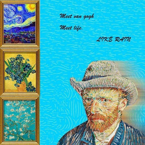 Planet Gates Folding Umbrella Female Windproof Paraguas Van Gogh Oil Painting Umbrella Rain Women Quality Umbrellas UBY01