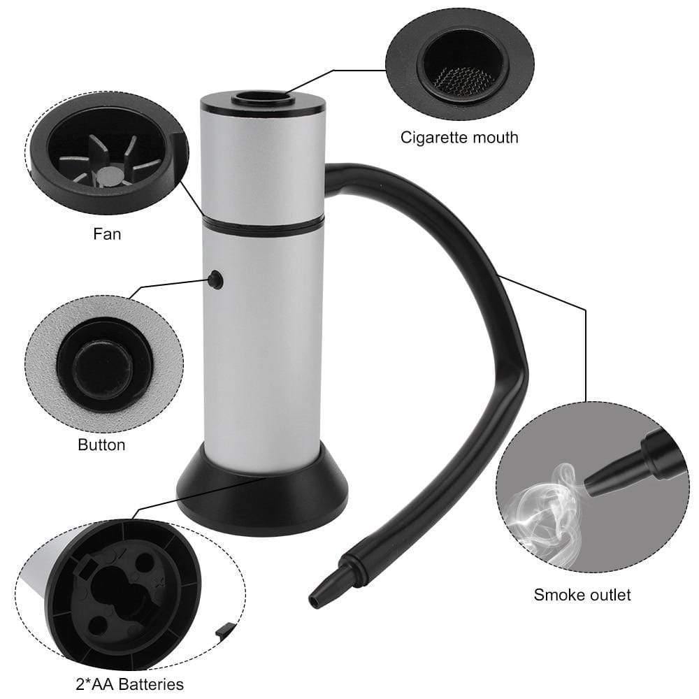 Food Cold Smoke Generator Portable Molecular Cuisine Smoking Gun Meat Burn Smokehouse Cooking for BBQ Grill Smoker Wood