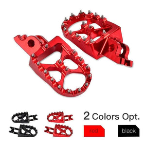 Planet Gates Foot Pegs Pedals Rests Footpegs For Honda CRF250R CRF250X CRF450R CRF450X CR 125R 250R CRF 150R 450RX 250L/M 250 Rally 2002-2019