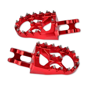 Planet Gates Foot Pegs Pedals Rests Footpegs For Honda CRF250R CRF250X CRF450R CRF450X CR 125R 250R CRF 150R 450RX 250L/M 250 Rally 2002-2019