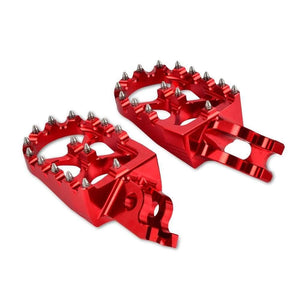 Planet Gates Foot Pegs Pedals Rests Footpegs For Honda CRF250R CRF250X CRF450R CRF450X CR 125R 250R CRF 150R 450RX 250L/M 250 Rally 2002-2019