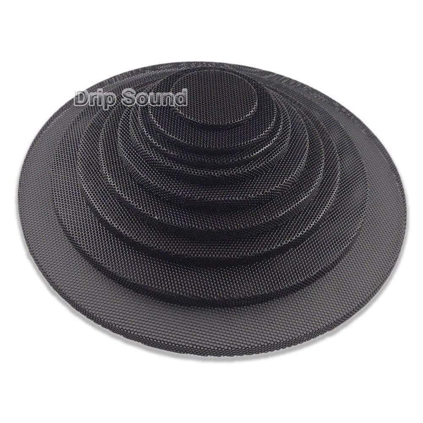 For 1"/2"/2.5"/3"/3.5"/4"/5"/6"/8" inch Speaker Conversion Net Cover  Car Audio Decorative Circle Metal Mesh Grille Protection
