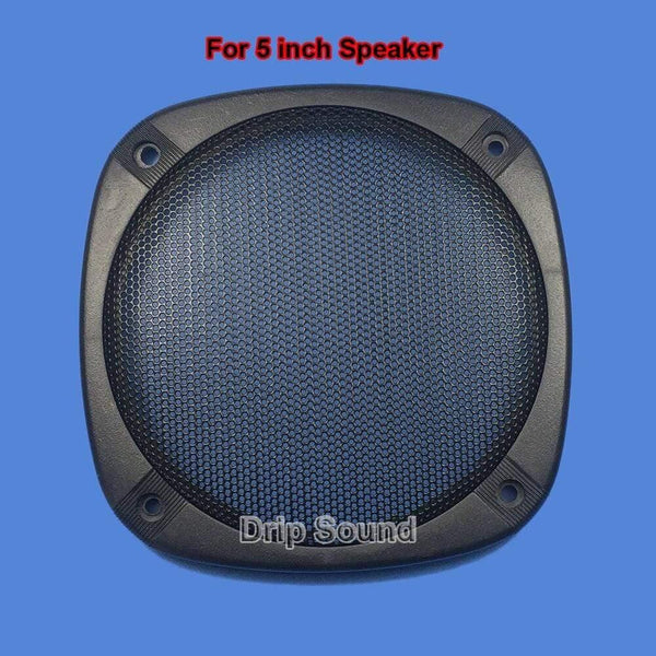 For 3"/4"/5"/6" inch Car Audio Speaker Conversion Net Cover Decorative Circle Metal Mesh Grille