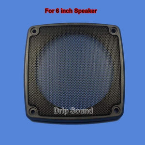 For 3"/4"/5"/6" inch Car Audio Speaker Conversion Net Cover Decorative Circle Metal Mesh Grille