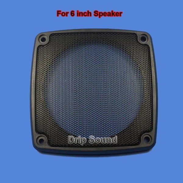 For 3"/4"/5"/6" inch Car Audio Speaker Conversion Net Cover Decorative Circle Metal Mesh Grille
