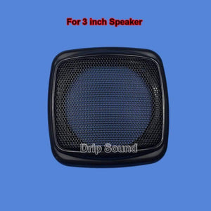 For 3"/4"/5"/6" inch Car Audio Speaker Conversion Net Cover Decorative Circle Metal Mesh Grille