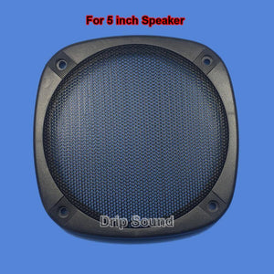 For 3"/4"/5"/6" inch Car Audio Speaker Conversion Net Cover Decorative Circle Metal Mesh Grille