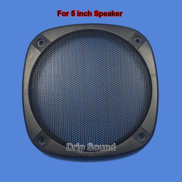 For 3"/4"/5"/6" inch Car Audio Speaker Conversion Net Cover Decorative Circle Metal Mesh Grille