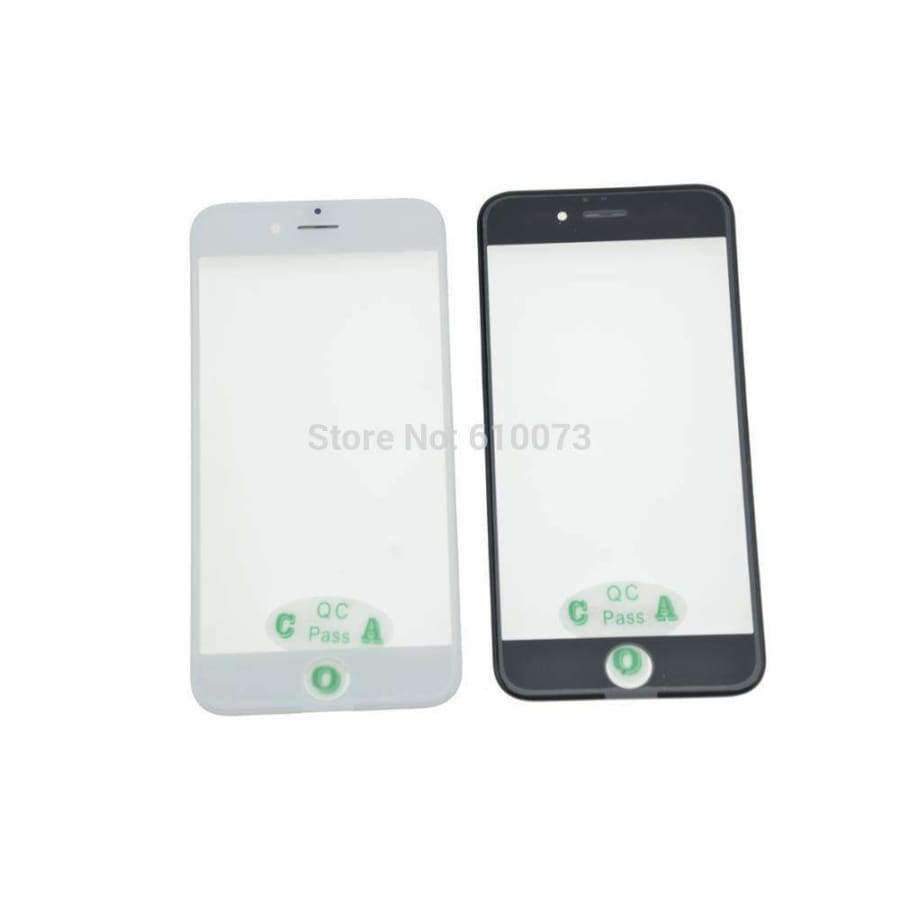 Planet Gates For 6 plus Mix 6PCS AAA+ 3 in 1 Front Outer Glass with Frame OCA Film Pre-installed Cold Press Replacement for iPhone 6/6 plus Touch Panel