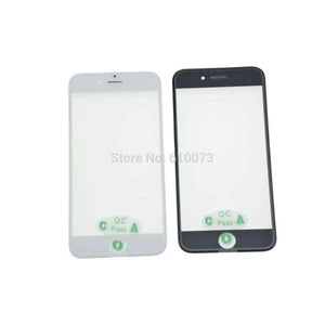 Planet Gates For 6 plus Mix 6PCS AAA+ 3 in 1 Front Outer Glass with Frame OCA Film Pre-installed Cold Press Replacement for iPhone 6/6 plus Touch Panel