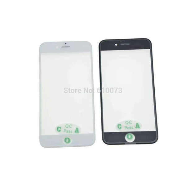 Planet Gates For 6 plus Mix 6PCS AAA+ 3 in 1 Front Outer Glass with Frame OCA Film Pre-installed Cold Press Replacement for iPhone 6/6 plus Touch Panel