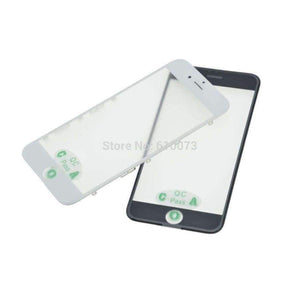 Planet Gates For 6 plus Mix 6PCS AAA+ 3 in 1 Front Outer Glass with Frame OCA Film Pre-installed Cold Press Replacement for iPhone 6/6 plus Touch Panel