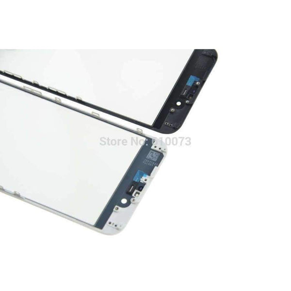 Planet Gates For 6 plus Mix 6PCS AAA+ 3 in 1 Front Outer Glass with Frame OCA Film Pre-installed Cold Press Replacement for iPhone 6/6 plus Touch Panel