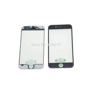 Planet Gates For 6 plus Mix 6PCS AAA+ 3 in 1 Front Outer Glass with Frame OCA Film Pre-installed Cold Press Replacement for iPhone 6/6 plus Touch Panel