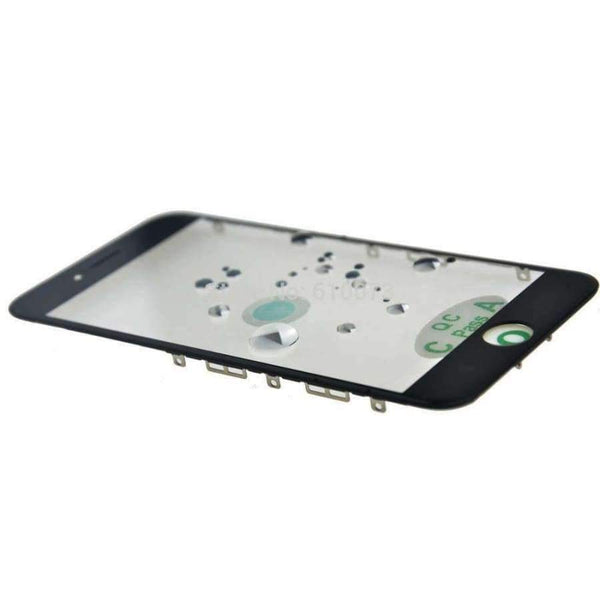 Planet Gates For 6 plus Mix 6PCS AAA+ 3 in 1 Front Outer Glass with Frame OCA Film Pre-installed Cold Press Replacement for iPhone 6/6 plus Touch Panel