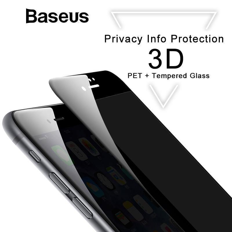 Planet Gates For 7 Plus / Black Baseus 3D Screen Protector For iPhone 7 7 Plus Anti Spy Privacy Protective Glass For iPhone 8 8 Plus Tempered Glass Filme