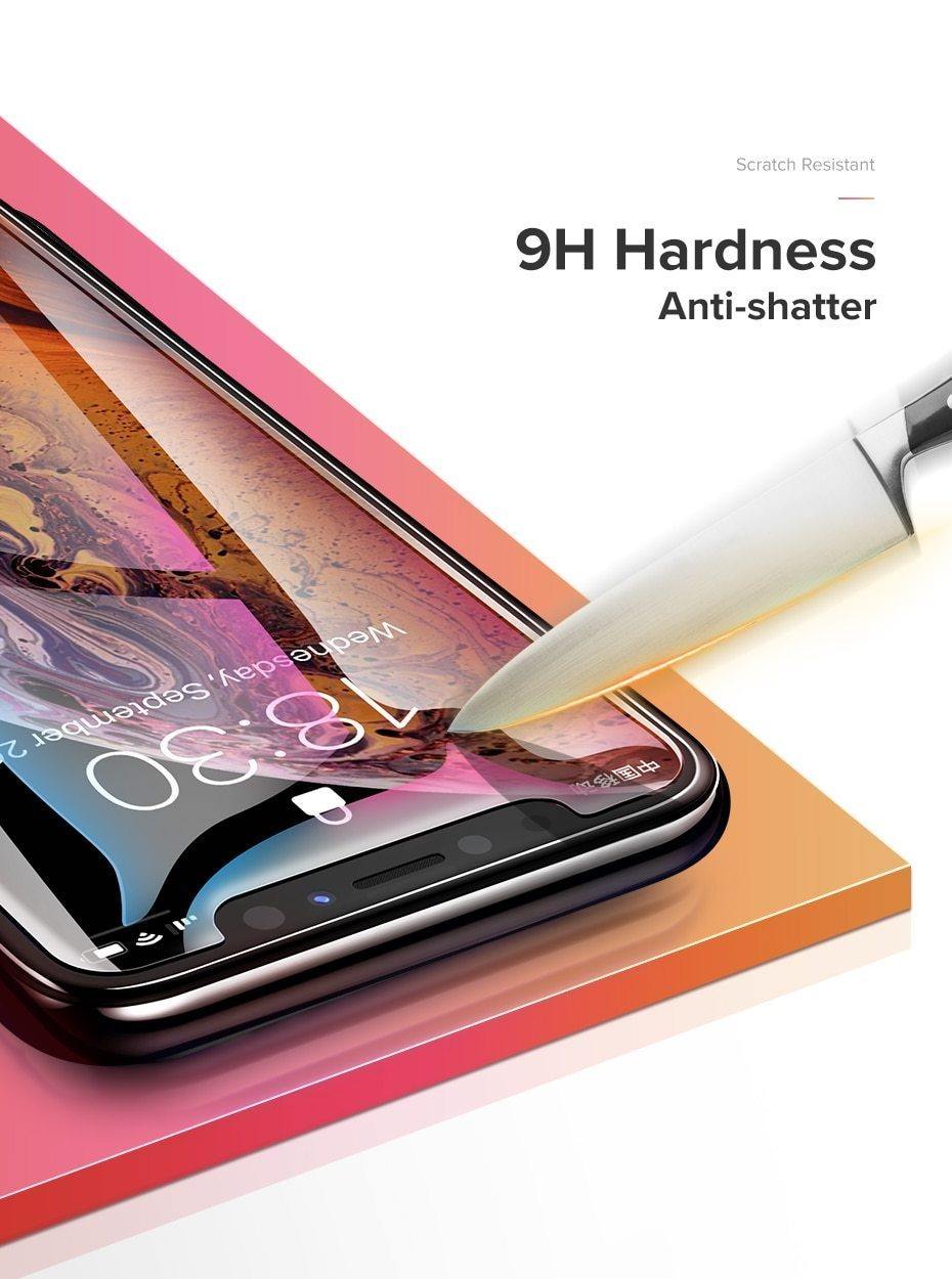 Planet Gates For 7plus 8plus / 2.5D HD Clear -2 pcs Ugreen Screen Protector Tempered Glass For iPhone 7 8 X 6 6s 6Plus 7Plus 8Plus HD Protective Film For iPhone Xs 7 Phone Glass