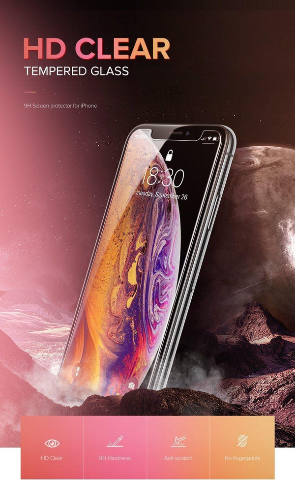 Planet Gates For 7plus 8plus / 2.5D HD Clear -2 pcs Ugreen Screen Protector Tempered Glass For iPhone 7 8 X 6 6s 6Plus 7Plus 8Plus HD Protective Film For iPhone Xs 7 Phone Glass