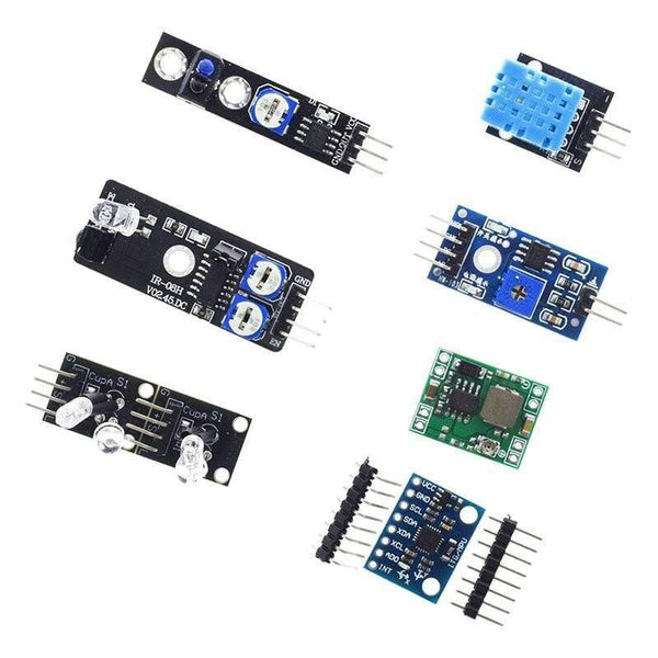 For Arduino 45 In 1 Sensors Modules Starter Kit Better Than 37in1 Sensor Kit 37 In 1 Sensor Kit UNO R3 MEGA2560