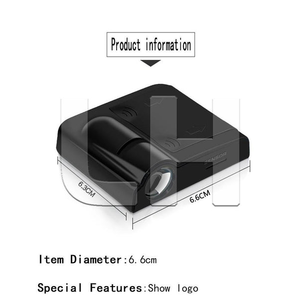 Planet Gates FOR Audi 2PCS Led Car Door Welcome Light Courtesy Logo For Peugeot For Mercedes Benz Laser Projector Punching Ghost Shadow Lamp
