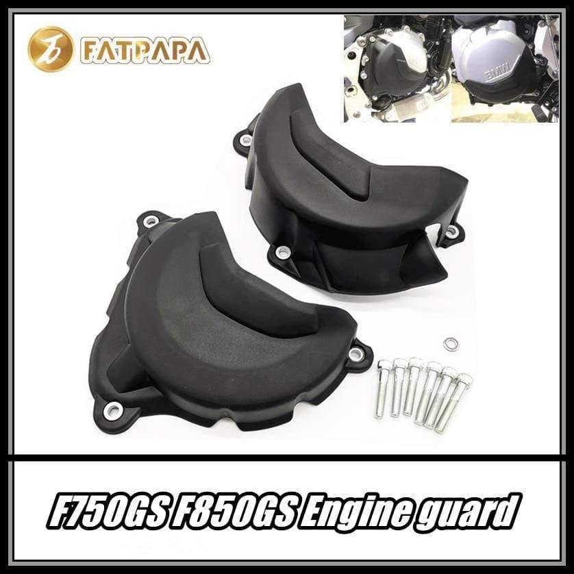 FOR BMW F750GS F850GS 2018 2019 Motorcycle Parts Clutch and Alternator Engine Insulation Protection Guard Cover Balck (Black)