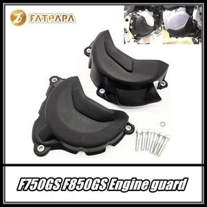 FOR BMW F750GS F850GS 2018 2019 Motorcycle Parts Clutch and Alternator Engine Insulation Protection Guard Cover Balck (Black)