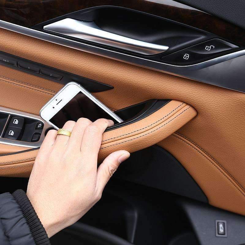 Planet Gates For BMW New 5 Series G30 2017 2018 Plastic Car Door Storage Box Phone Tray Accessories