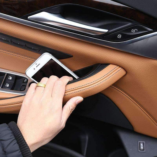 Planet Gates For BMW New 5 Series G30 2017 2018 Plastic Car Door Storage Box Phone Tray Accessories