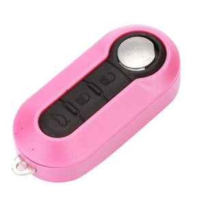Planet Gates for Citroen / Pink 3 Button Remote Flip Folding Key Fob Shell for Citroen Jumper Nemo Fit Peugeot Boxer Bipper 2008-2015 Replacement Case