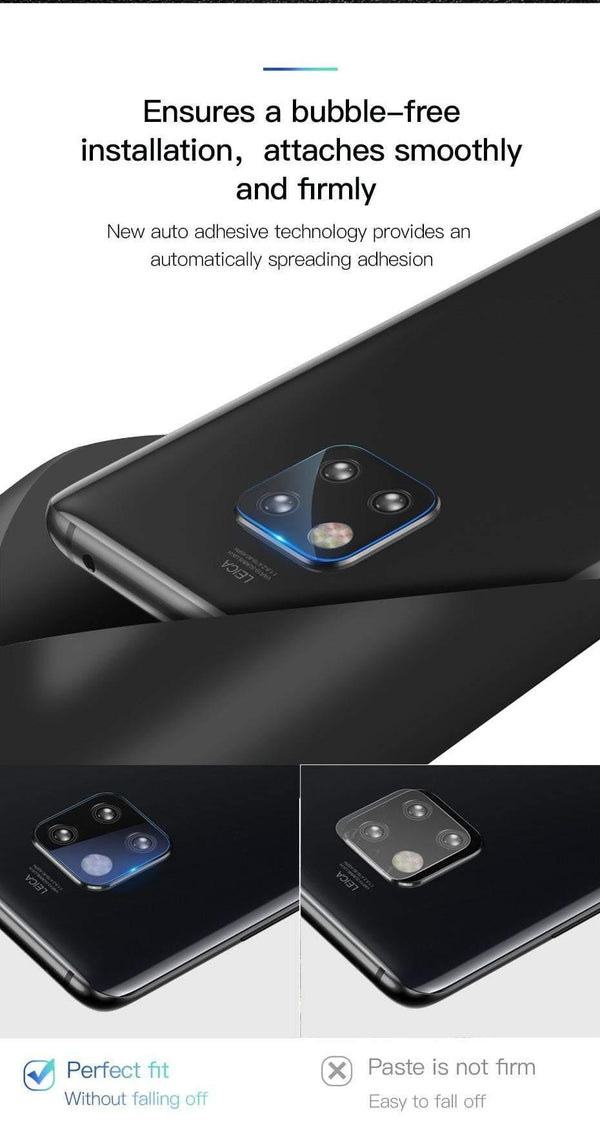 Planet Gates For Huawei Mate 20 / Transparent Baseus 0.2mm Tempered Glass Camera Lens For Huawei Mate 20 Pro Back Camera Glass Screen Protector Protective Film For Mate 20