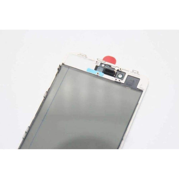 Planet Gates for i6 white black 8pcs Cold Press 4 in 1 Front Glass Lens with frame Polarizer OCA for iphone 8 8p plus 7 7plus 6 6s 5 5s Touch Panel Replacement