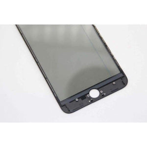 Planet Gates for i6 white black 8pcs Cold Press 4 in 1 Front Glass Lens with frame Polarizer OCA for iphone 8 8p plus 7 7plus 6 6s 5 5s Touch Panel Replacement