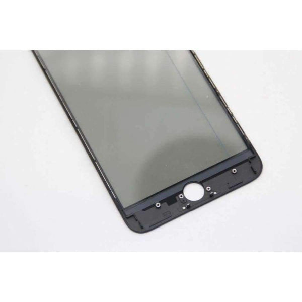 Planet Gates for i6 white black 8pcs Cold Press 4 in 1 Front Glass Lens with frame Polarizer OCA for iphone 8 8p plus 7 7plus 6 6s 5 5s Touch Panel Replacement