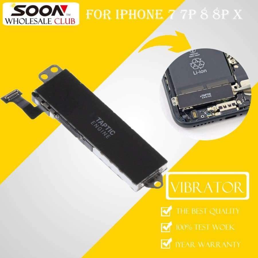 Planet Gates for i7 iPhone 7 7Plus 8 8Plus X TAPIC ENGINE Vibrator Motor Flex Cable Replacement Repair Parts Free Shipping