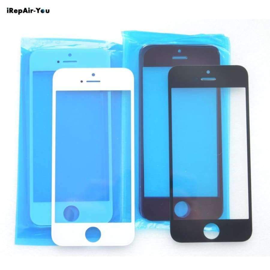 Planet Gates For i8 Black Touch Panel Outer Glass For iPhone 8 7 plus 6s 6 plus 5 5s Front Glass Lens Screen Replacement UV Glue Tools Set