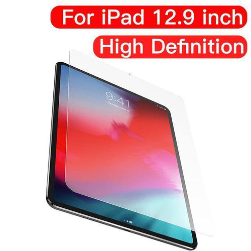 Planet Gates For iPad 12.9 inch Baseus Screen protector For iPad Pro 11 12.9 inch Tempered Glass Protective Film For Apple iPad 2018 New Tablet Toughened Glass