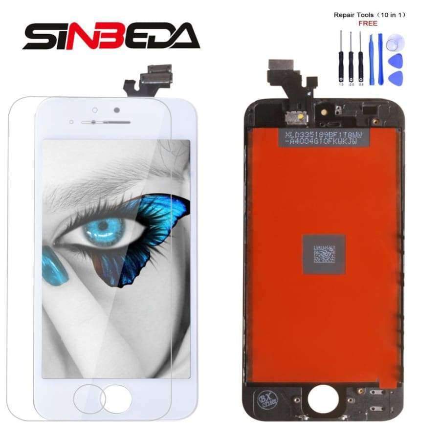 Planet Gates For iPhone 5c black LCD Screen For iPhone 4 5 5s 5c LCD Display and Touch Screen Digitizer Assembly Replacement  LCD Pantalla