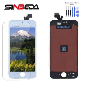 Planet Gates For iPhone 5s black LCD Screen For iPhone5 5S 5C LCD Display and Touch Screen Digitizer Assembly Replacement Tela, Free Shipping