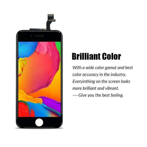 Planet Gates for iPhone 6 - Black LCD For iphone 6 Display Touch Screen Digitizer Replacement Full Assembly for iPhone 6 Lcd Display With Tools Kit