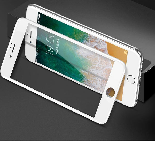 Planet Gates For iPhone 7 8 / Black Baseus 7D Screen Protector Tempered Glass For iPhone 8 7 Plus 0.3mm Front Curved Full Cover Edge Toughened Protective Glass Film